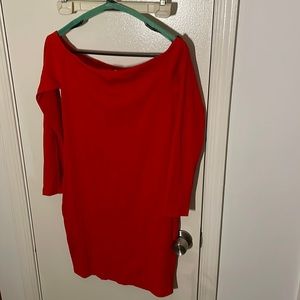 Red/Orange Bodycon dress